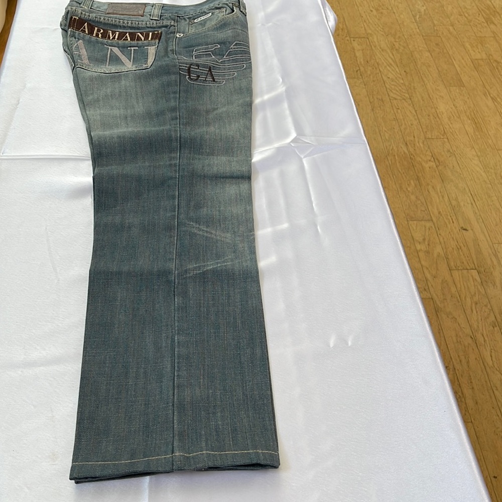 Armani women/men jeans, color blue, size 30